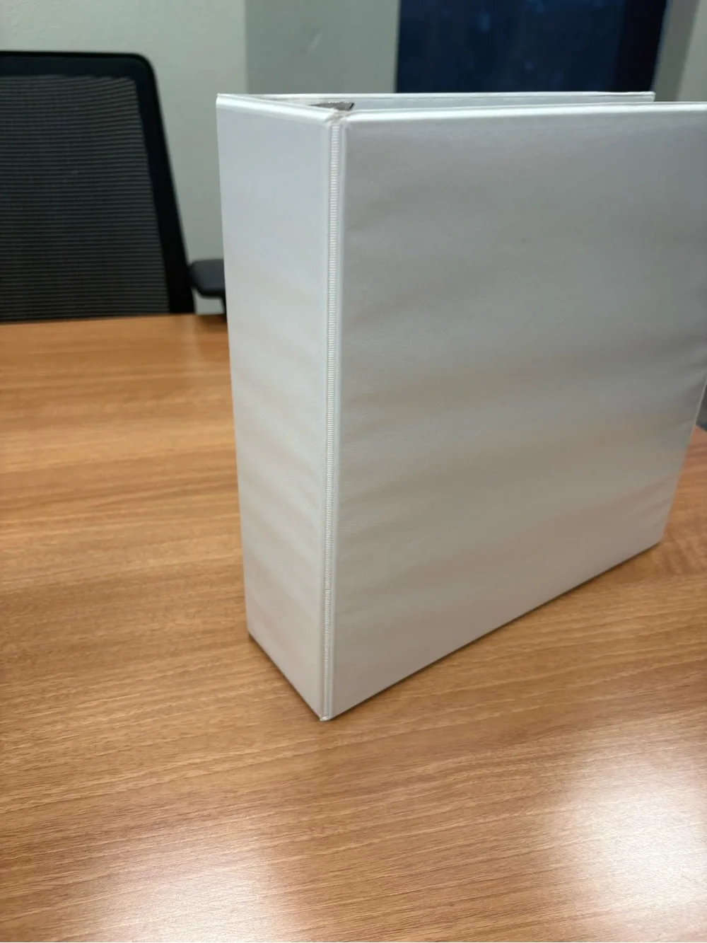 Set of 4 -Classic White 3-Ring Binders
